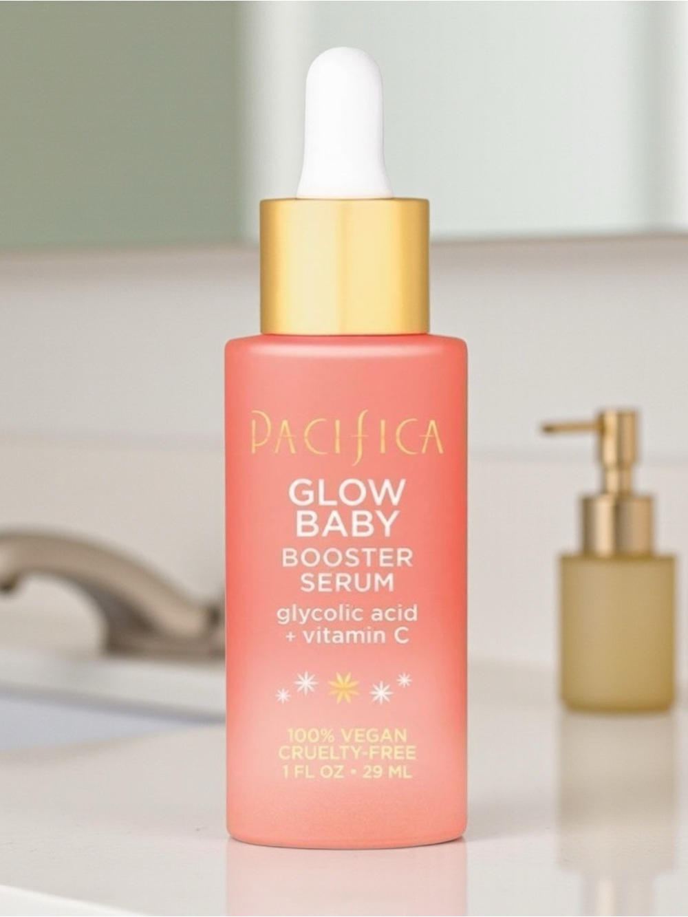Pacifica Glow Baby Vitamin C Booster Serum 1 oz. Vegan NIB